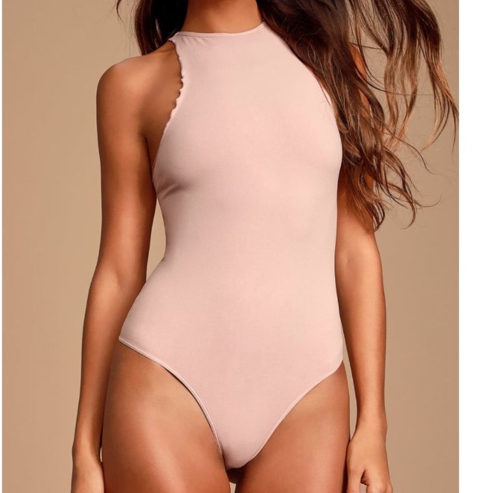 NWT Free People Feels Right Lettuce Edge Bodysuit